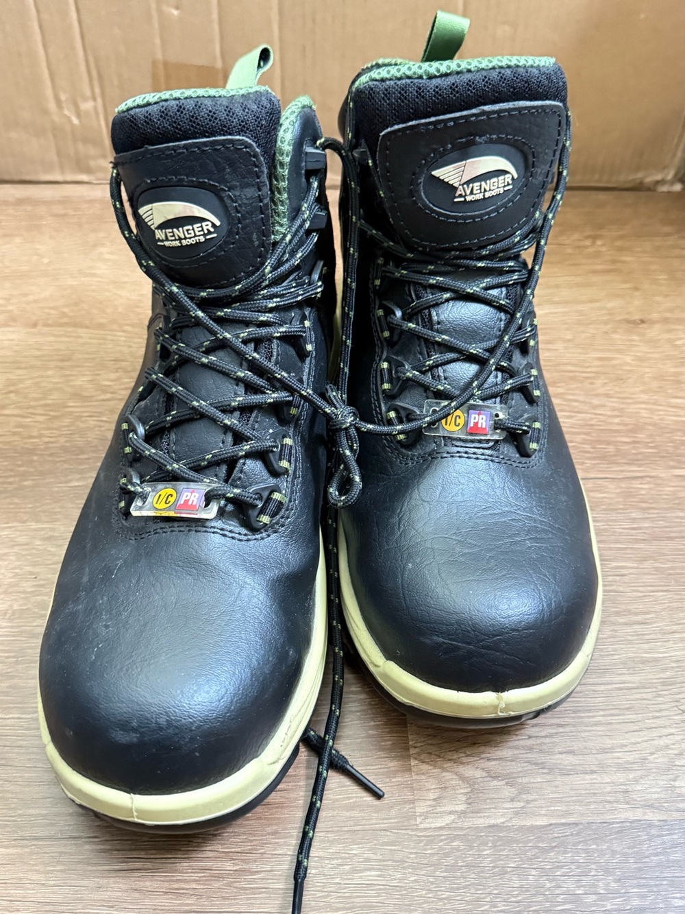 Avenger Work Boots Breaker CT A7282, Men's Lace Up Leather 11.5